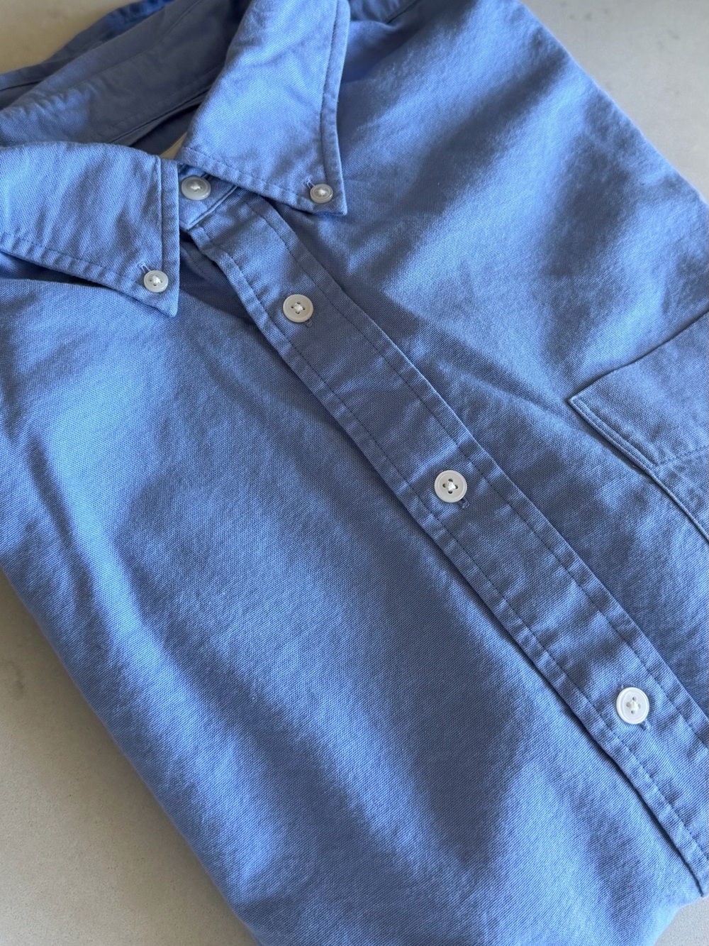 JW Anderson x Uniqlo Men’s Blue Oxford